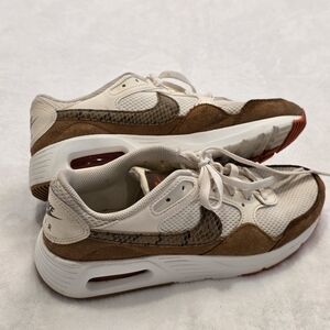 Nike Air Max SC SE Pale lvory Summit White Snakeskin DX9501-100 Sneakers Size 9